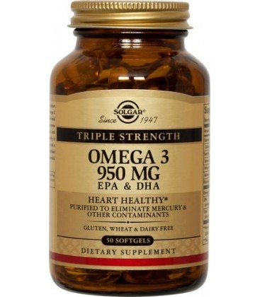 OMEGA 3 TRIPLE ACCCIoN 50cp. solgar