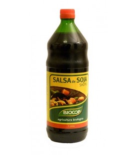 SALSA de SOJA SHOYU 500ml. biocop