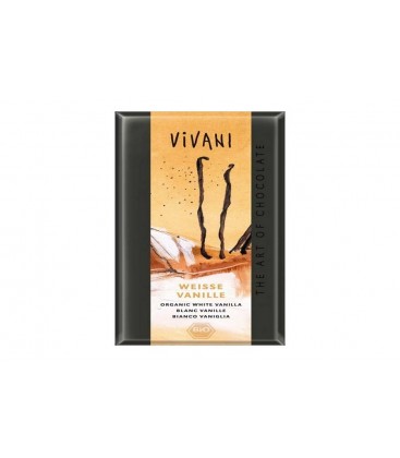 CHOCOLATE BLANCO c/VAIN I-CHOC vegano 80gr. vivani