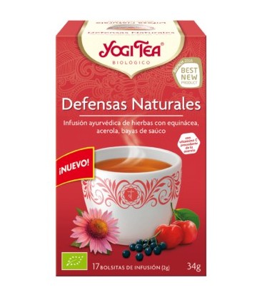 YOGI TEA DEFENSAS NATURALES 17x2gr. filtros