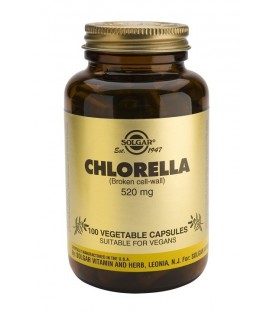 CHLORELLA (nutritivo y detox.) 100cp. solgar 