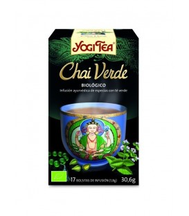 YOGI TEA VERDE CHAI 17ud.x1.8gr. yogi tea