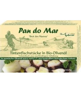 TENTACULOS CALAMAR en ACEITE OLIVA 120gr pandomar