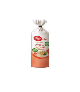 TORTITAS ARROZ CURCUMA 115gr. el granero integral