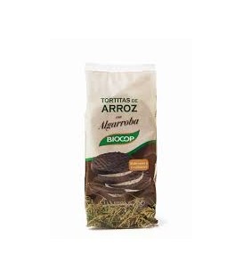 TORTITAS ARROZ ALGARROBA 100gr. biocop