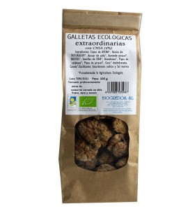 GALLETAS EXTRAORDINARIAS c/CHiA 200gr. biogredos