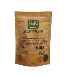 CURCUMA MOLIDA S/GLUTEN 100gr. naturgreen