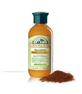 CHAMPU HENNA RUBIOS 300ml. corpore sano
