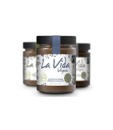CREMA CHOCOLATE NEGRO s/gluten 270gr. la vida vega