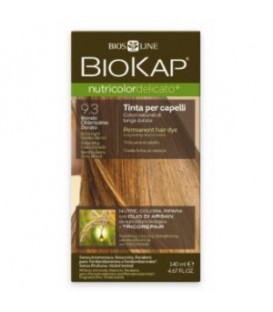 NUTRICOLOR DELICATO 9.3 RUBIO CLARO DORADO biokap