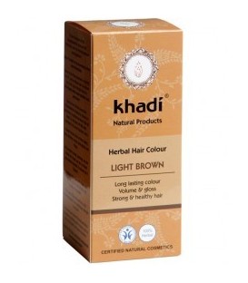 HENNA CASTAñO CLARO 100gr. khadi