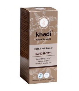 HENNA CASTAñO OSCURO 100gr. khadi