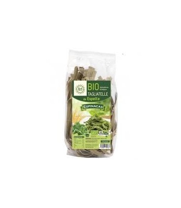 TAGLIATELLE ESPELTA  ESPINACAS 250gr. sol natural