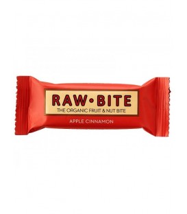 BARRITA RAW FOOD MANZANA CANELA 50gr. rawbite