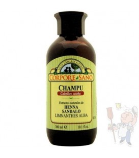 CHAMPU HENNA CAOBA 300ml. corpore sano