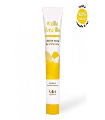 MASCARILLA ARCILLA AMARILLA 100gr. sakai