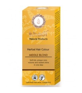 HENNA RUBIO MEDIO 100gr. khadi