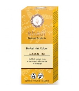 HENNA RUBIO DORADO 100gr. khadi