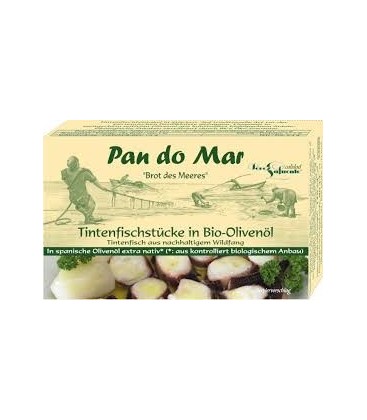 TENTACULOS CALAMAR en ACEITE OLIVA 120gr pandomar