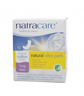 COMPRESA LARGA c/ALAS 10ud. natracare