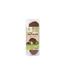 GALLETAS T.SARRACENO CACAO/COCO 175gr sol natural