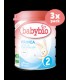LECHE 2 +6 meses  900gr. babybio