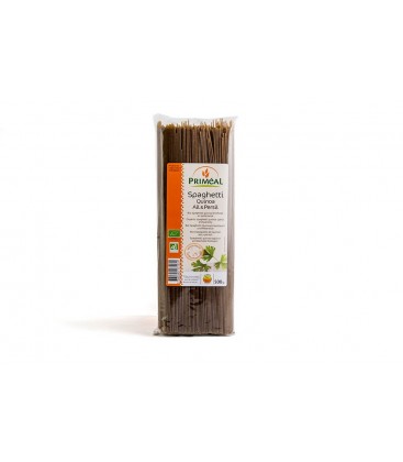 ESPAGUETI QUINOA AJO y PEREJIL 500gr. primeal