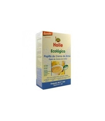PAPILLA CREMA ARROZ s/GLuTEN 250gr. holle