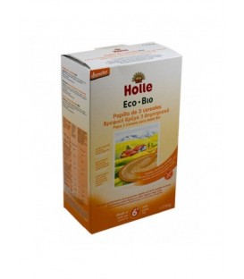PAPILLA 3 CEREALES INTEGRAL s/GLuTEN 250gr. holle