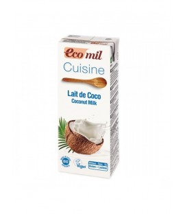 NATA CREMA de COCO 200ml. ecomil
