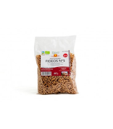 FIDEOS num.5 INTEGRAL 500gr. vegetalia