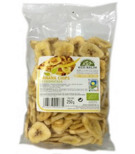 BANANA CHIPS DESHIDRATADA 250gr. ecosalim