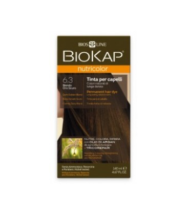 NUTRICOLOR 6.3 RUBIO OSCURO DORADO biokap