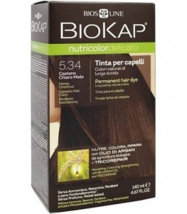 NUTRICOLOR DELICATO 5.34 CASTAñO MIEL biokap