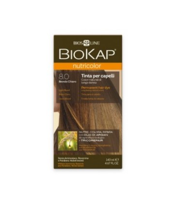 NUTRICOLOR 8.0 RUBIO CLARO biokap