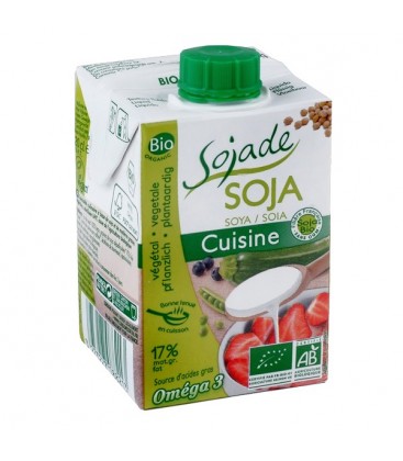 NATA CREMA de SOJA 200ml. sojade