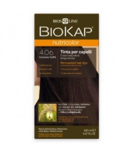 NUTRICOLOR 4.06 CASTAñO CAFE biokap