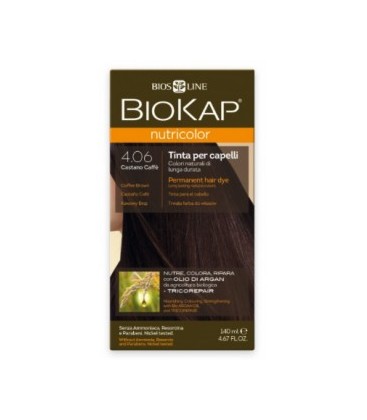 NUTRICOLOR 4.06 CASTAñO CAFE biokap