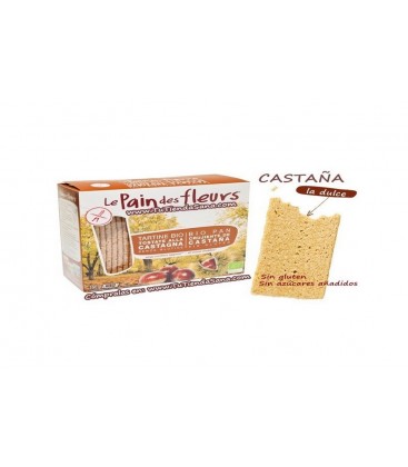 PAN FLORES CASTAÑA 300gr. le pain des fleurs