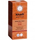 HENNA CASTAñO AVELLANA 100gr. khadi