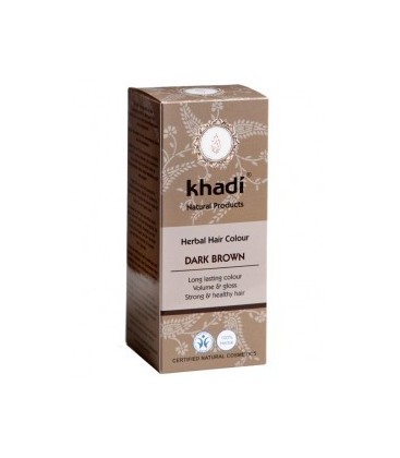 HENNA CASTAñO OSCURO 100gr. khadi