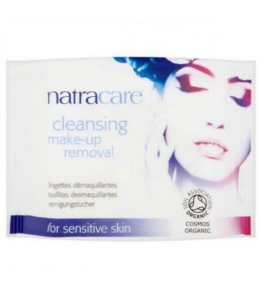 TOALLITAS DESMAQUILLANTES 20ud. natracare