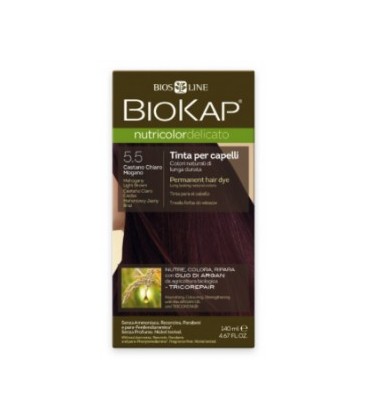 NUTRICOLOR DELICATO 5.5 CASTAñO CLARO biokap