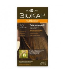 NUTRICOLOR 7.0 RUBIO MEDIO biokap