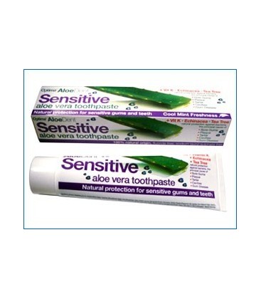 DENTiFRICO SENSITIVE ALOE VERA 100ml. aloedent