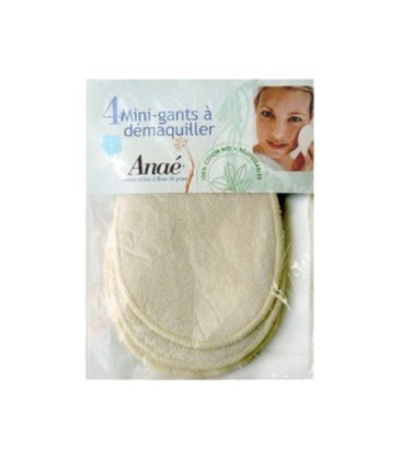 DISCOS DESMAQUILLANTES REUTILIZABLES 4ud. anaé