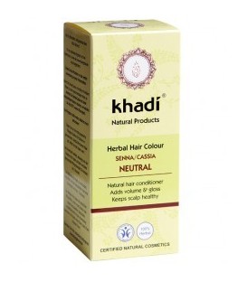 HENNA CASSIA NEUTRA 100% 100gr. khadi
