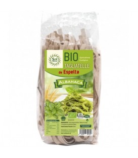TAGLIATELLE ESPELTA ALBAHACA 250gr. sol natural