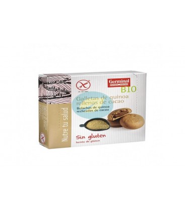GALLETA QUINOA con CACAO s/gluten 200gr. germinal