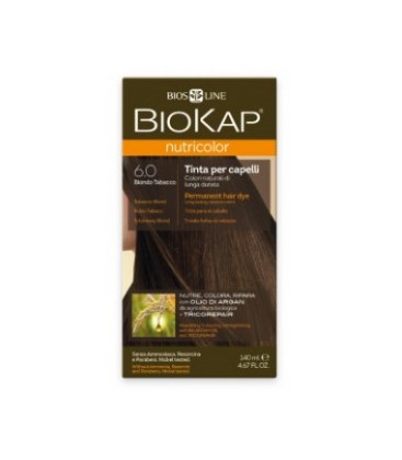 NUTRICOLOR 6.0 rubio tabaco 140ml. biokap